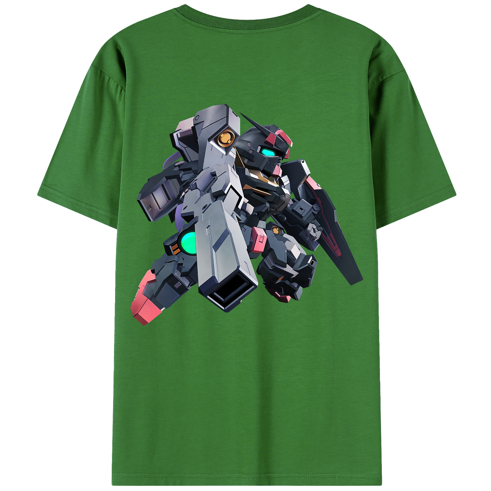 （画像用） 機動戦士ガンダム Mobile Suit Gundam レディース半袖Tシャツ(バックプリント)